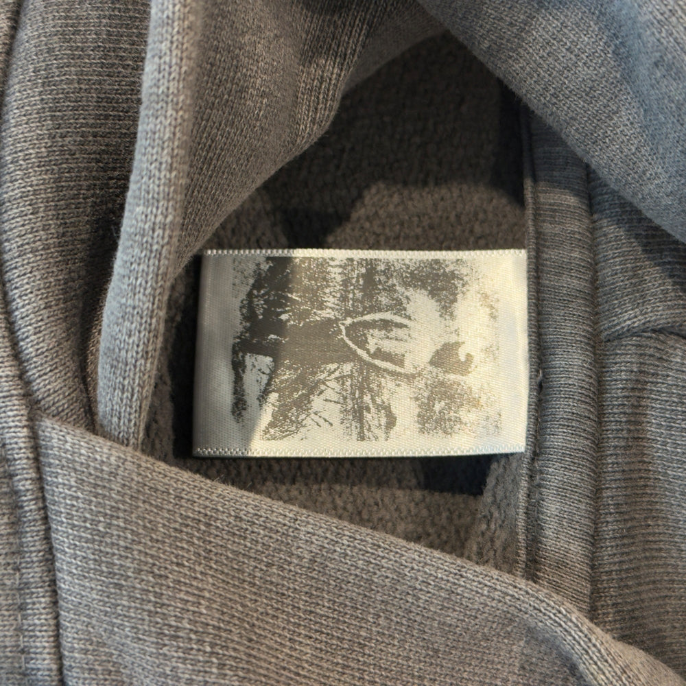 Basketcase Gallery hoodie printed neck label