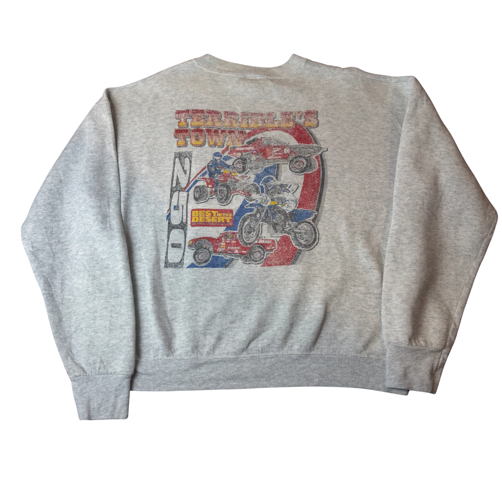Vintage Terrible's Town 250 crewneck sweatshirt back graphic