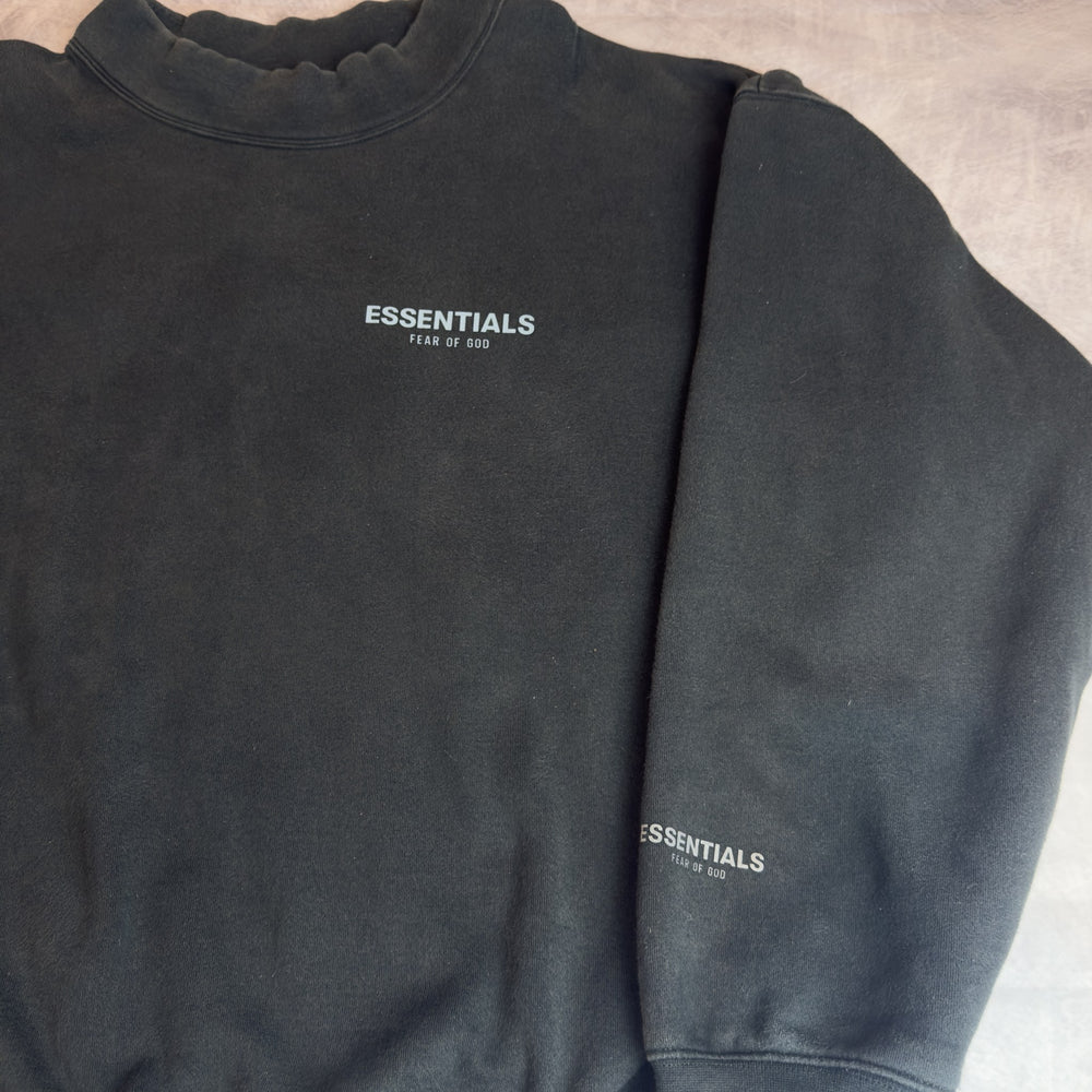 Front logo and sleeve logo close-up