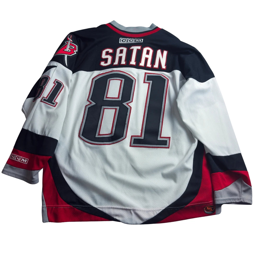 Buffalo Sabres jersey back, Satan #81