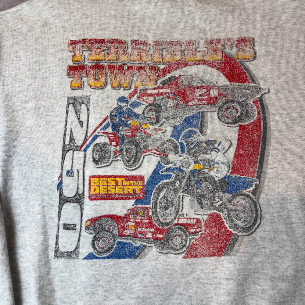 Back graphic close-up with Best in the Desert logo