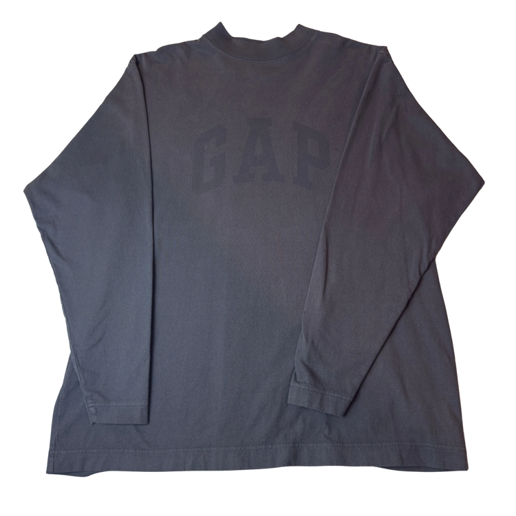 Yeezy Gap Engineered by Balenciaga Dove Long Sleeve Tee Black